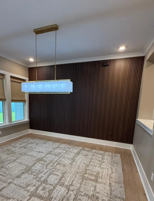Proyecto de pared de madera SPM Home Renovation